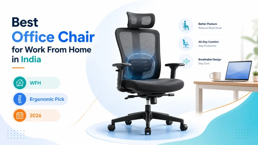Best office chair for work from home in India