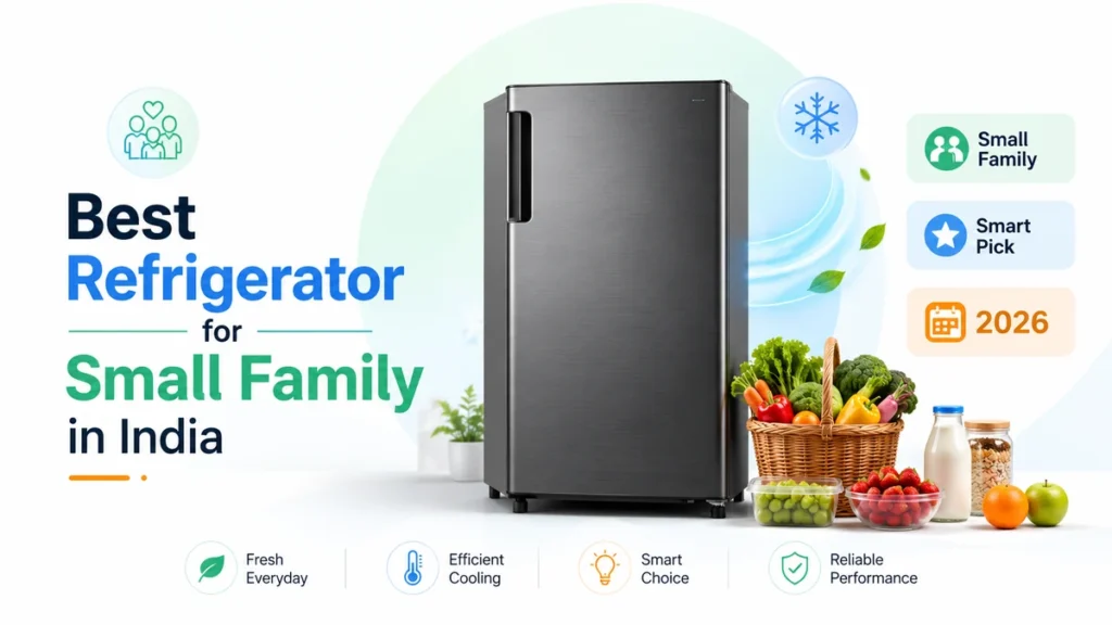 Best refrigerator for small family in India