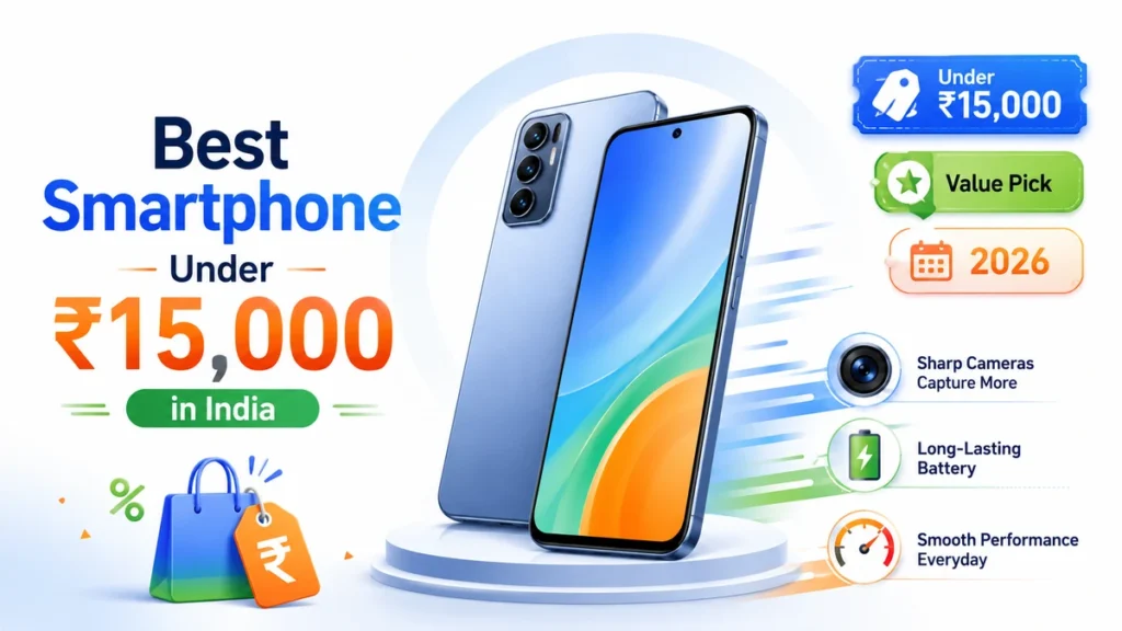 Best smartphone under 15000 in India