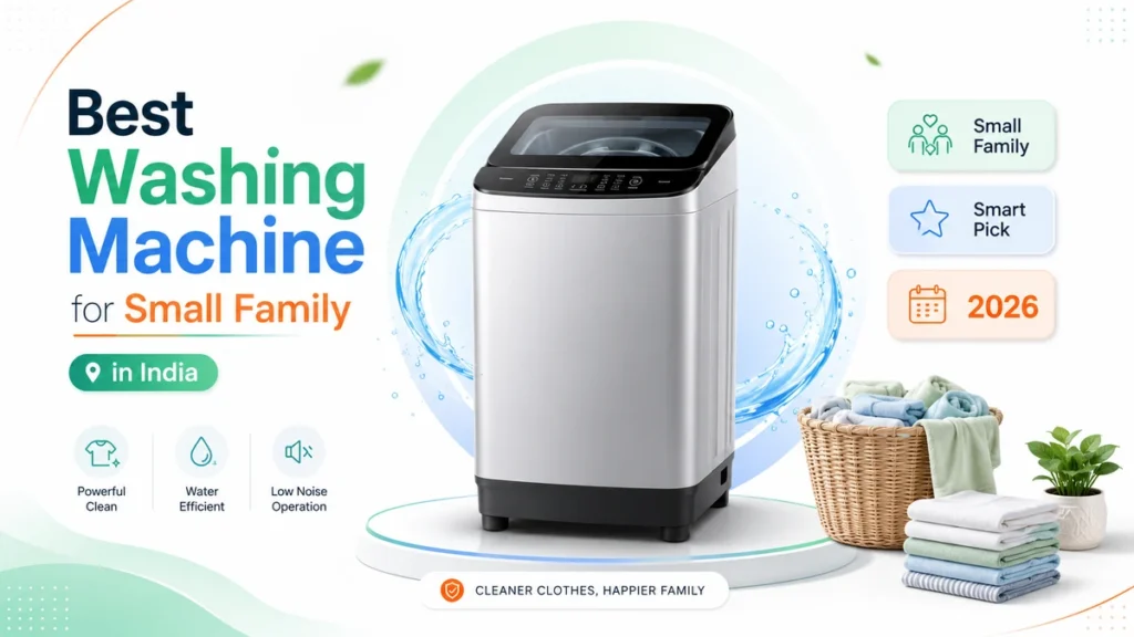 Best washing machine for small family in India